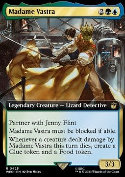 Madame Vastra (V.1) - Universes Beyond: Doctor Who: Extras (Rare) [XWHO-425]