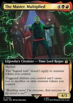 The Master, Multiplied (V.1) - Universes Beyond: Doctor Who: Extras (Rare) [XWHO-429]