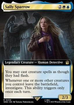 Sally Sparrow (V.1) - Universes Beyond: Doctor Who: Extras (Rare) [439]