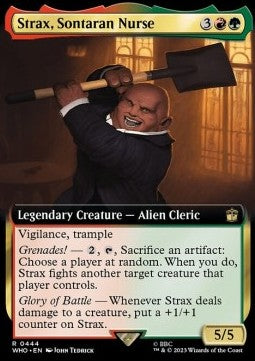 Strax, Sontaran Nurse (V.1) - Universes Beyond: Doctor Who: Extras (Rare) [444]