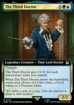 The Third Doctor (V.1) - Universes Beyond: Doctor Who: Extras (Rare) [447]