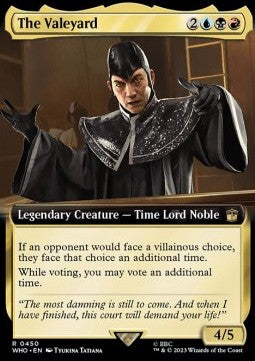 The Valeyard (V.1) - Universes Beyond: Doctor Who: Extras (Rare) [450]