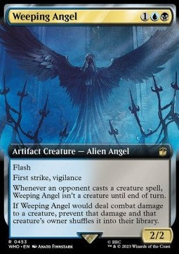 Weeping Angel (V.1) - Universes Beyond: Doctor Who: Extras (Rare) [XWHO-453]