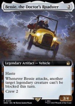 Bessie, the Doctor's Roadster (V.1) - Universes Beyond: Doctor Who: Extras (Rare) [455]
