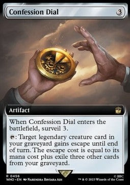 Confession Dial (V.1) - Universes Beyond: Doctor Who: Extras (Rare) [456]