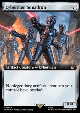 Cybermen Squadron (V.1) - Universes Beyond: Doctor Who: Extras (Rare) [XWHO-457]