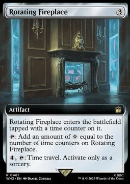 Rotating Fireplace (V.1) - Universes Beyond: Doctor Who: Extras (Rare) [XWHO-461]