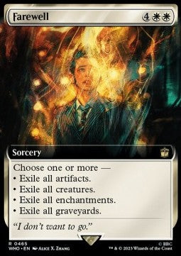 Farewell (V.1) - Universes Beyond: Doctor Who: Extras (Rare) [XWHO-465]