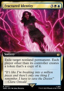 Fractured Identity (V.1) - Universes Beyond: Doctor Who: Extras (Rare) [477]