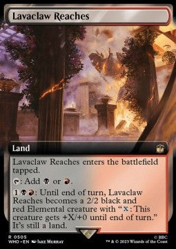 Lavaclaw Reaches (V.1) - Universes Beyond: Doctor Who: Extras (Rare) [XWHO-505]