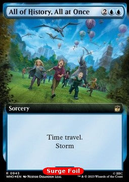 All of History, All at Once (V.3) - Universes Beyond: Doctor Who: Extras (Rare) [943]