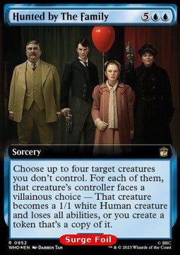 Hunted by The Family (V.3) - Universes Beyond: Doctor Who: Extras (Rare) [XWHO-952]