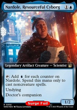 Nardole, Resourceful Cyborg (V.3) - Universes Beyond: Doctor Who: Extras (Rare) [956]