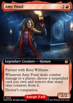 Amy Pond (V.3) - Universes Beyond: Doctor Who: Extras (Rare) [969]