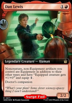 Dan Lewis (V.3) - Universes Beyond: Doctor Who: Extras (Rare) [971]