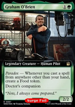 Graham O'Brien (V.3) - Universes Beyond: Doctor Who: Extras (Rare) [987]