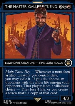 The Master, Gallifrey's End (V.2) - Universes Beyond: Doctor Who: Extras (Rare) [543]