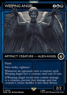 Weeping Angel (V.2) - Universes Beyond: Doctor Who: Extras (Rare) [549]