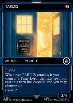TARDIS (V.1) - Universes Beyond: Doctor Who: Extras (Uncommon) [551]