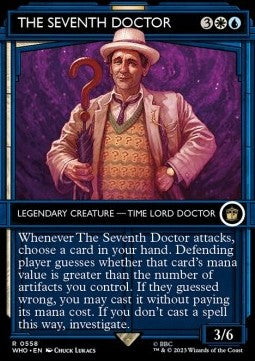 The Seventh Doctor (V.2) - Universes Beyond: Doctor Who: Extras (Rare) [558]