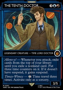The Tenth Doctor (V.2) - Universes Beyond: Doctor Who: Extras (Mythic) [XWHO-561]