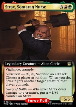 Strax, Sontaran Nurse (V.3) - Universes Beyond: Doctor Who: Extras (Rare) [1035]