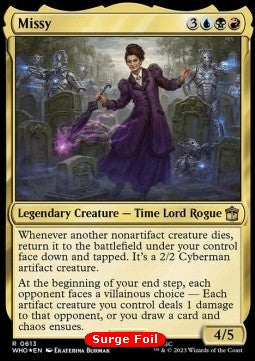 Missy (V.3) - Universes Beyond: Doctor Who: Extras (Rare) [XWHO-613]