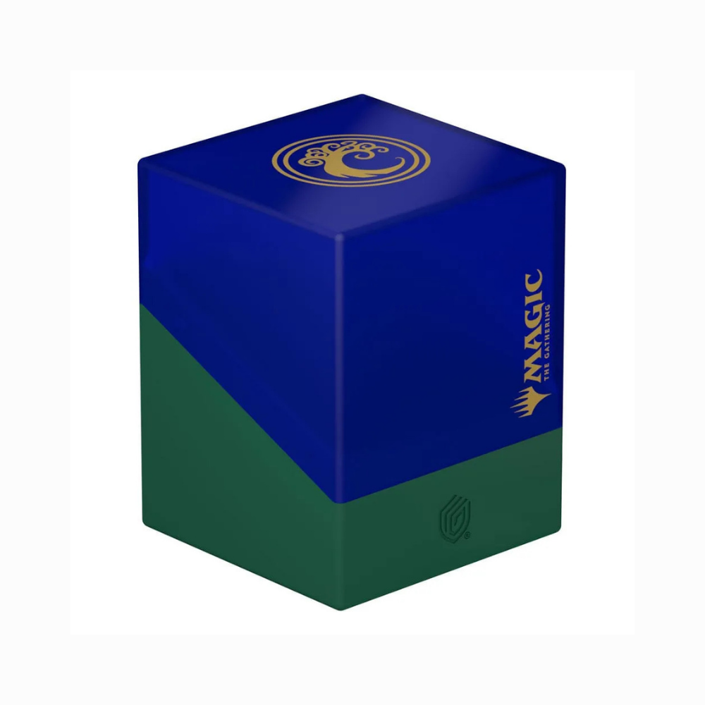 Ultimate Guard Boulder 100+ Deckbox „Guild Summit – Simic“ für Magic: The Gathering, Aufbewahrung für über 100 gesleevte Sammelkarten