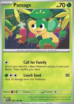 Pansage - Paradox Rift (Common) [004]