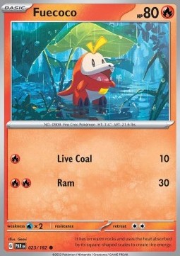 Fuecoco - Paradox Rift (Common) [023]