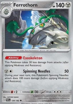 Ferrothorn - Paradox Rift (Uncommon) [128]