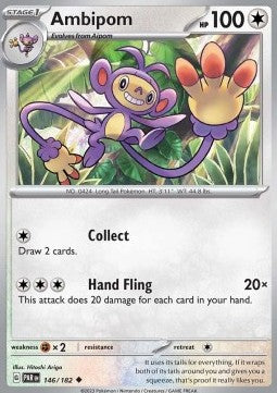 Ambipom - Paradox Rift (Uncommon) [146]