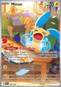 Minun - Paradox Rift (Illustration Rare) [PAR-194]