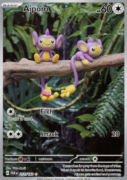 Aipom - Paradox Rift (Illustration Rare) [PAR-211]