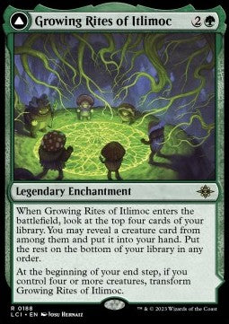 Growing Rites of Itlimoc // Itlimoc, Cradle of the Sun - The Lost Caverns of Ixalan (Rare) [LCI-188]