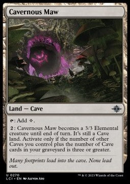 Cavernous Maw - The Lost Caverns of Ixalan (Uncommon) [270]