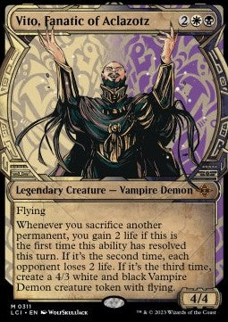 Vito, Fanatic of Aclazotz - The Lost Caverns of Ixalan: Extras (Mythic) [XLCI-311]