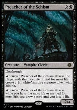 Preacher of the Schism - The Lost Caverns of Ixalan (Rare) [LCI-113]
