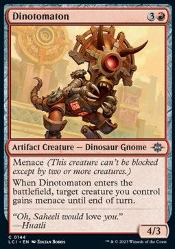 Dinotomaton - The Lost Caverns of Ixalan (Common) [144]