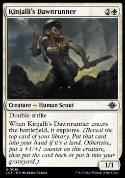 Kinjalli's Dawnrunner - The Lost Caverns of Ixalan (Uncommon) [19]