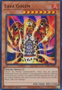 Lava Golem (V.2 - Ultra Rare) - 25th Anniversary Rarity Collection (Ultra Rare) [001]