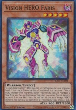 Vision HERO Faris (V.1 - Super Rare) - 25th Anniversary Rarity Collection (Super Rare) [004]