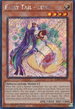 Fairy Tail - Luna (V.4 - Platinum Secret Rare) - 25th Anniversary Rarity Collection (Platinum Secret Rare) [009]
