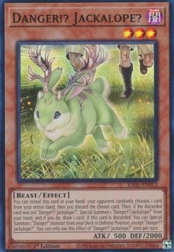 Danger!? Jackalope? (V.1 - Super Rare) - 25th Anniversary Rarity Collection (Super Rare) [013]