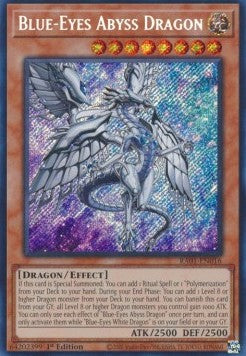 Blue-Eyes Abyss Dragon (V.3 - Secret Rare) - 25th Anniversary Rarity Collection (Secret Rare) [RA01-016]