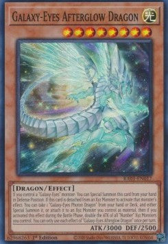 Galaxy-Eyes Afterglow Dragon (V.1 - Super Rare) - 25th Anniversary Rarity Collection (Super Rare) [017]