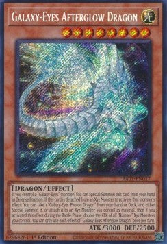 Galaxy-Eyes Afterglow Dragon (V.3 - Secret Rare) - 25th Anniversary Rarity Collection (Secret Rare) [017]
