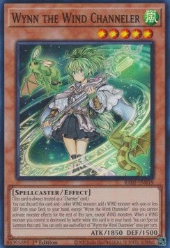 Wynn the Wind Channeler (V.1 - Super Rare) - 25th Anniversary Rarity Collection (Super Rare) [018]