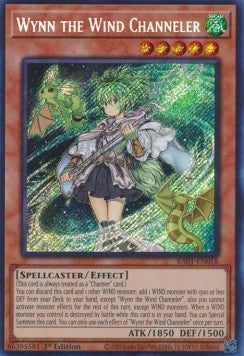 Wynn the Wind Channeler (V.3 - Secret Rare) - 25th Anniversary Rarity Collection (Secret Rare) [018]