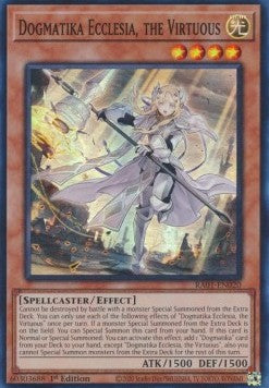 Dogmatika Ecclesia, the Virtuous (V.1 - Super Rare) - 25th Anniversary Rarity Collection (Super Rare) [020]